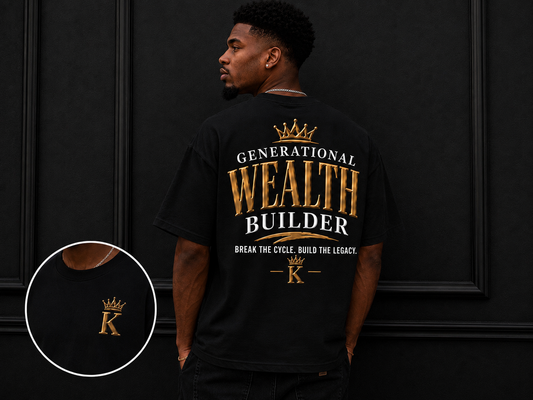 Men’s Generational Wealth Builder Shirt - Gold